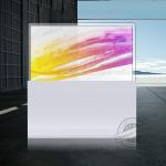 43inch Transparent OLED Signage 1 Ms Response Time Technology Integration