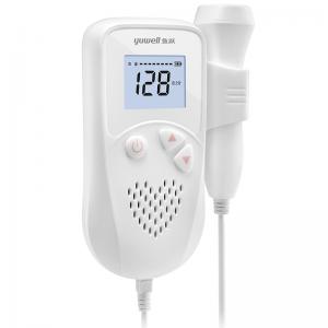 Quality 210bpm Fetal Heart Rate Monitors , Baby Heart Beat Rate Monitor Fetal Doppler Portable Doppler for sale