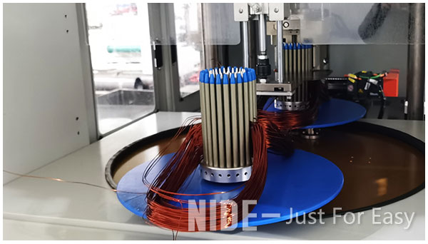 Automatic Stator Coil Winding Machine For Air Conditioner Motor