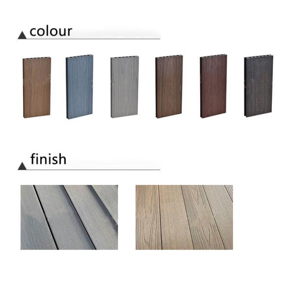 WPC Decking Board 145x30mm Waterproof Termite-Resistant Flooring
