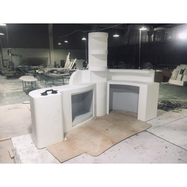 Semi Circle Airport Reception Desk
