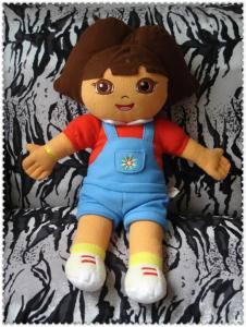 China Fashion Dora Explorer Cartoon Plush Toys Red Blue Brown 45cm Custom on sale