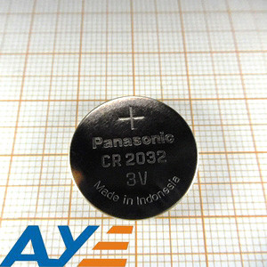 Quality CR Series Button Lithium Battery CR2032 Storage 3V 225mAh for sale