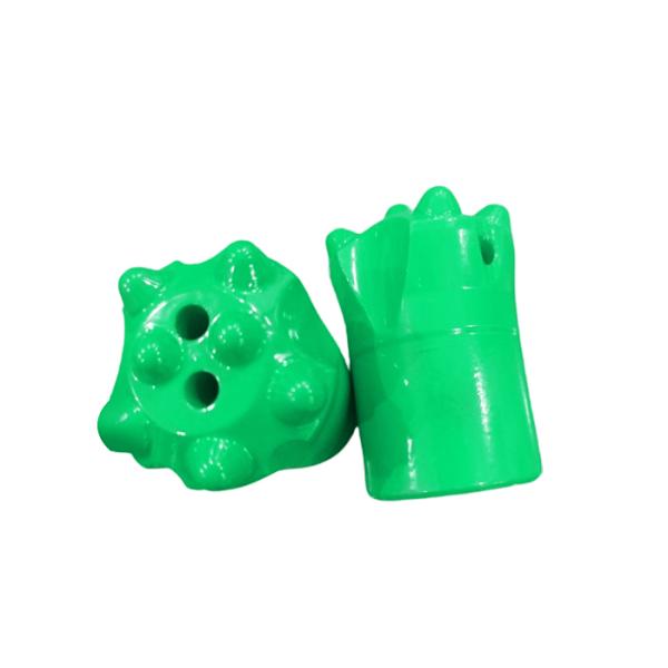 12 Degrees 41mm Long Skirt Rock Drill Taper Button Bit