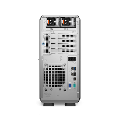 T550 Processor Type PowerEdge Tower Server with Unconfigured RAID and Rack Type Design