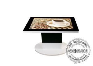 China 20-Points Touch IPS 43inch Touch Table for Coffee Shop Smart Android Touch Screen Table Commercial LCD Dinning Table on sale