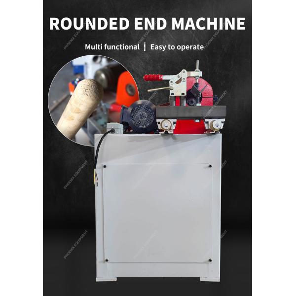 Machine Type Rounded End Machine for Efficiently Sharpening Woodworking Shovel Rods