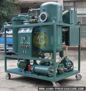 Quality High Efficiency  Turbine Oil Purification System Water Content ≤100 PPM Custom Color for sale