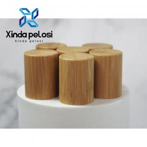 China Wooden Cosmetic Bottle Caps Custom Packaging Eco Portable Recyclable Bamboo Plain Cap on sale