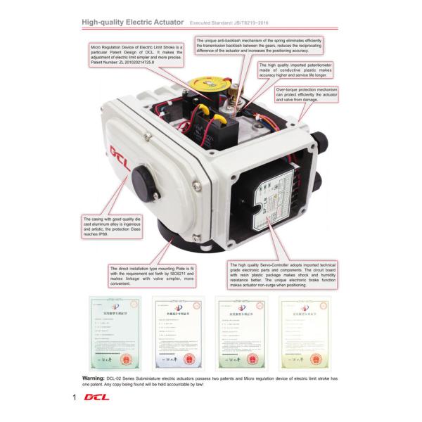 IP67 Quarter Turn Compact Actuator