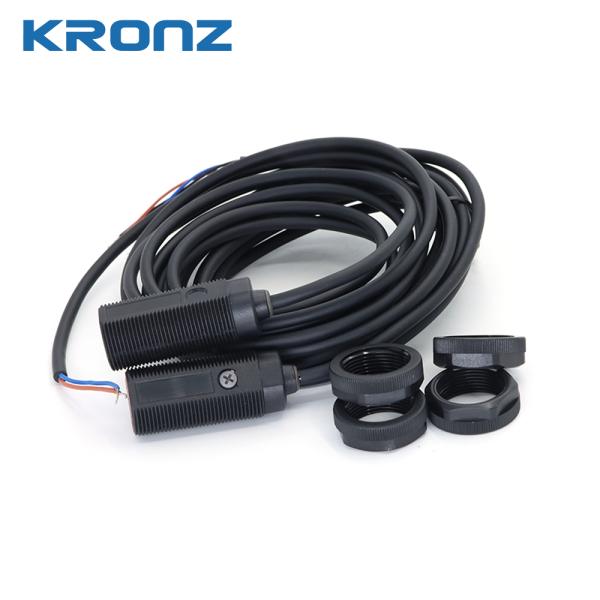 BP18Y Through-Beam Photoelectric Sensor 10m Range PNP IP67 Rated for Harsh Environments