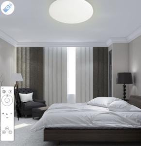 China Infrared Smart LED Panel Light Remote Control Ceiling Light CE EU Standard on sale