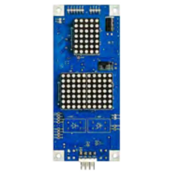 Blue Color LCD Display Elevator Components With Dot - Matrix Pi Slim Type
