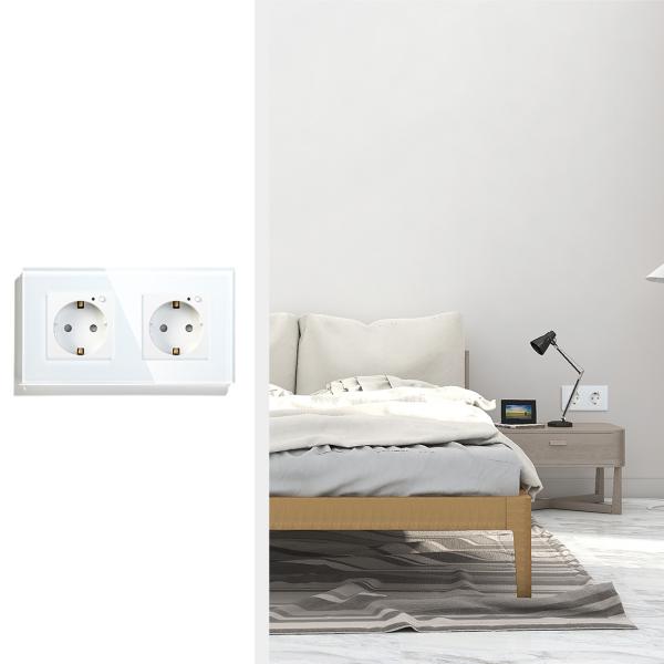 Double Wifi 16A 157mm EU Socket