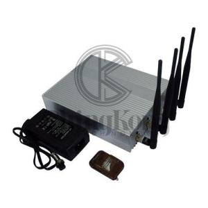 Quality Shielding 2-30m WIFI Jamming Device No Noise Design Separate Bands for sale
