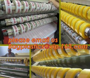 Quality Double-sided jumbo roll Double-sided tape Double-sided foam tape,BOPP color tape Super clear packing tape Low noise pack for sale