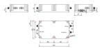 Psat 40dBm 1-2 GHz RF Power Amplifier for military communication systems
