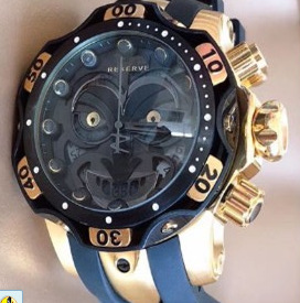 SHX Waterproof Quartz Movement · Clown Watch