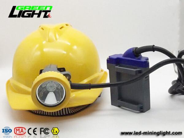 Buy 1.6W 216lum Rechargeable Led Miner Lamp 15000lux For Coal Mining at wholesale prices