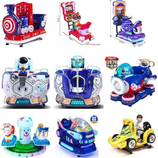 2022 Good price jingle cat kiddie rides children coin machines for game store