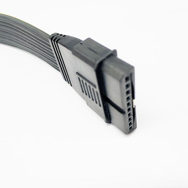 IEC AHA Clip Snap ECG Patient Cable Holter 10 Lead 1m For Schiller MS-12