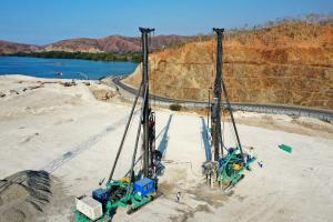 Quality Bottom Feed Vibro Floatation Technique Crawler Frame Type For Compacting for sale
