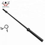 Gymnasium Black Weight Lifting Bar For Men And Women 28mm Handle Grip