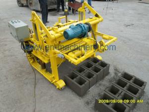 China Egg Laying Concrete Block Making Machine 40-3 Manual Concrete Block Moulding Machine on sale