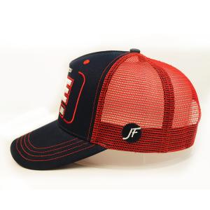 Quality Customized Size Snapback Hats , Mesh Trucker Cap 3d Embroidered for sale
