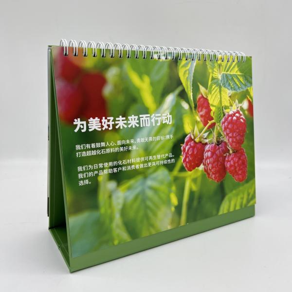 Buy Monthly Calendar Printing Services Offset Printing Custom Standing Desk Calendar at wholesale prices