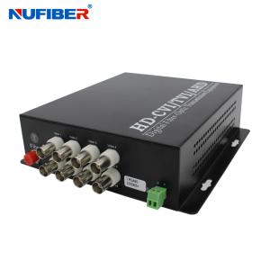 Quality 8BNC Fiber Video Transmitter And Receiver 1 Year Warranty for sale