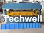 Chain Transmission Double Layer Roll Forming Machines For Corrugated Sheets