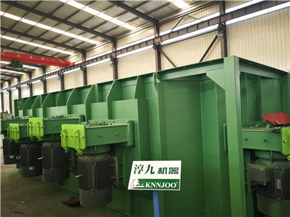 Rotation 20r/Min Wire Rod Shot Blasting Machine High Efficiency