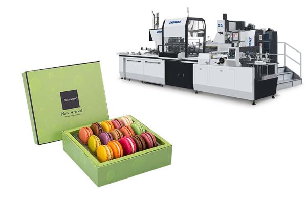 Buy 12 L / Min Air Supply Gift Box Making Machine , Automatic Forming Machine at wholesale prices