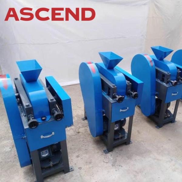 Small Lab Double Roller Crusher Machine To Crush Iron Gold Copper Ore Stone For Laboratory Testing