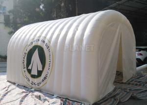 China White Advertising Inflatable Tent , UV Resistant Inflatable Shelter Tent on sale