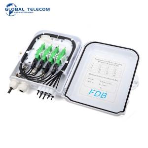 Quality Pole Mount Ftth Distribution Box 2 In 8 Out FTTx Application for sale