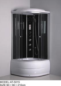 Quality 35cm Tray single sliding door quadrant shower enclosures 3 Back Panels for sale
