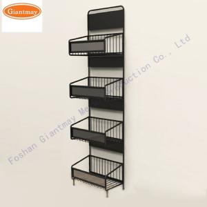 Quality OEM design Chocolate Candy Bar Display Rack Shelf With Basket for sale