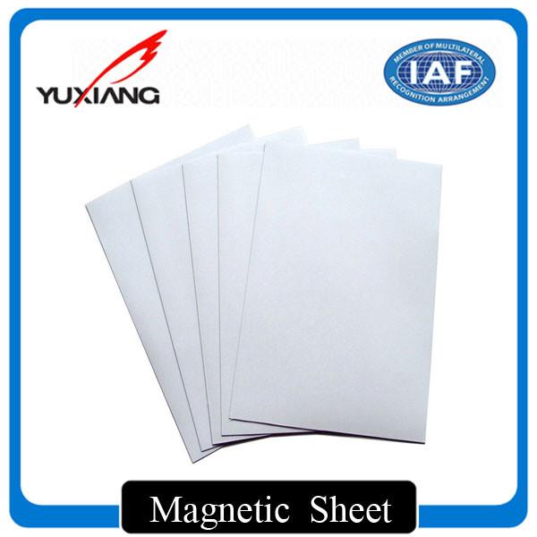 Buy Strong Flexible Magnetic Sheet Rolls 0.3mm - 10mm Thickness For Bookmarks at wholesale prices