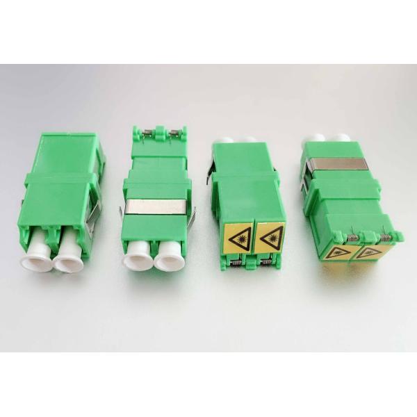 Single Mode Optical Fiber Adapter Duplex Auto Shutter LC/APC LC/UPC Without Flange Coupler