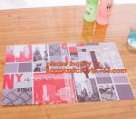 Wholesale price dining mat PVC Fabric silicone placemat table mat,tableware