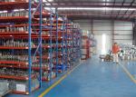 Cold Rolled Steel Long Span Racking System Garage Storage Shelving RAL System