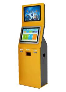 Dual Screen Self Service SIM Dispensing Machine 4096x4096 With Barcode Scanner