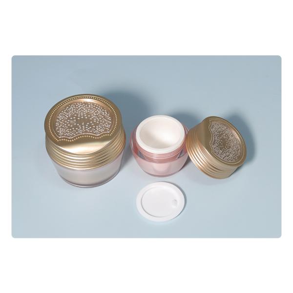 MS Skincare Acrylic Bottles 50g 100ml / 200ml Face Serum Bottle With Acceptable Customer ' S Logo