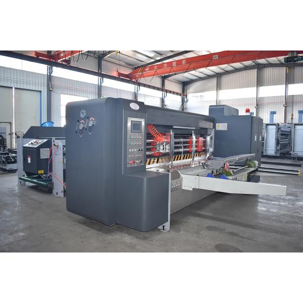 4 Color Lead Edge Feeder Printer Slotter Die Cutter