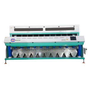 Quality Toshiba sensor 5.5kw Food Cashew Colour Sorting Machine With 640 Chutes for sale