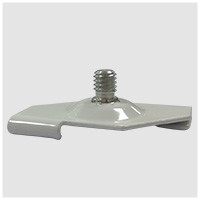 316 Stainless Steel Cable Loop Key Ring Nylon Coated 1.2mm