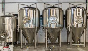 China Cooling Conical Fermenter, Home Brewing, Beer Fermentation Tank 50L--10000L Conical Stainless Steel Fermentation Tank on sale
