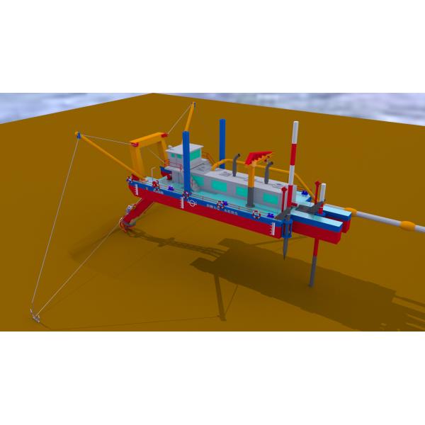 Versatile Csd Dredger For Various Dredging Applications Side Plate Thickness 6 Mm